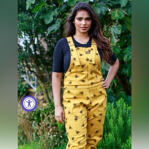 Run and Fly stretch twill bee overalls